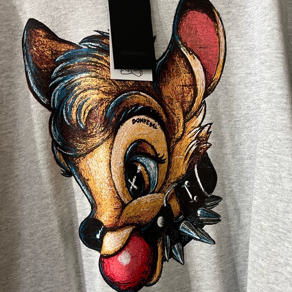 NWT Dom Rebel gagged Bambi sweater. - Picture 2 of 4